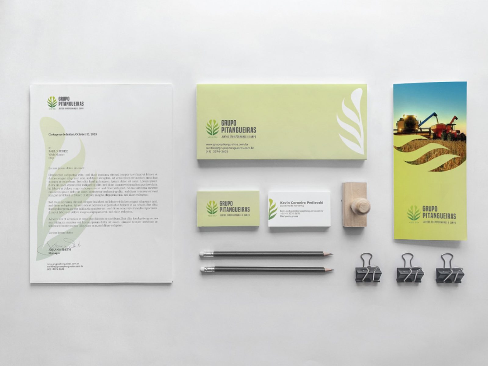 Identidade Visual Grupo Pitangueiras