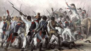 Forças Haitianas derrotam exército Francês